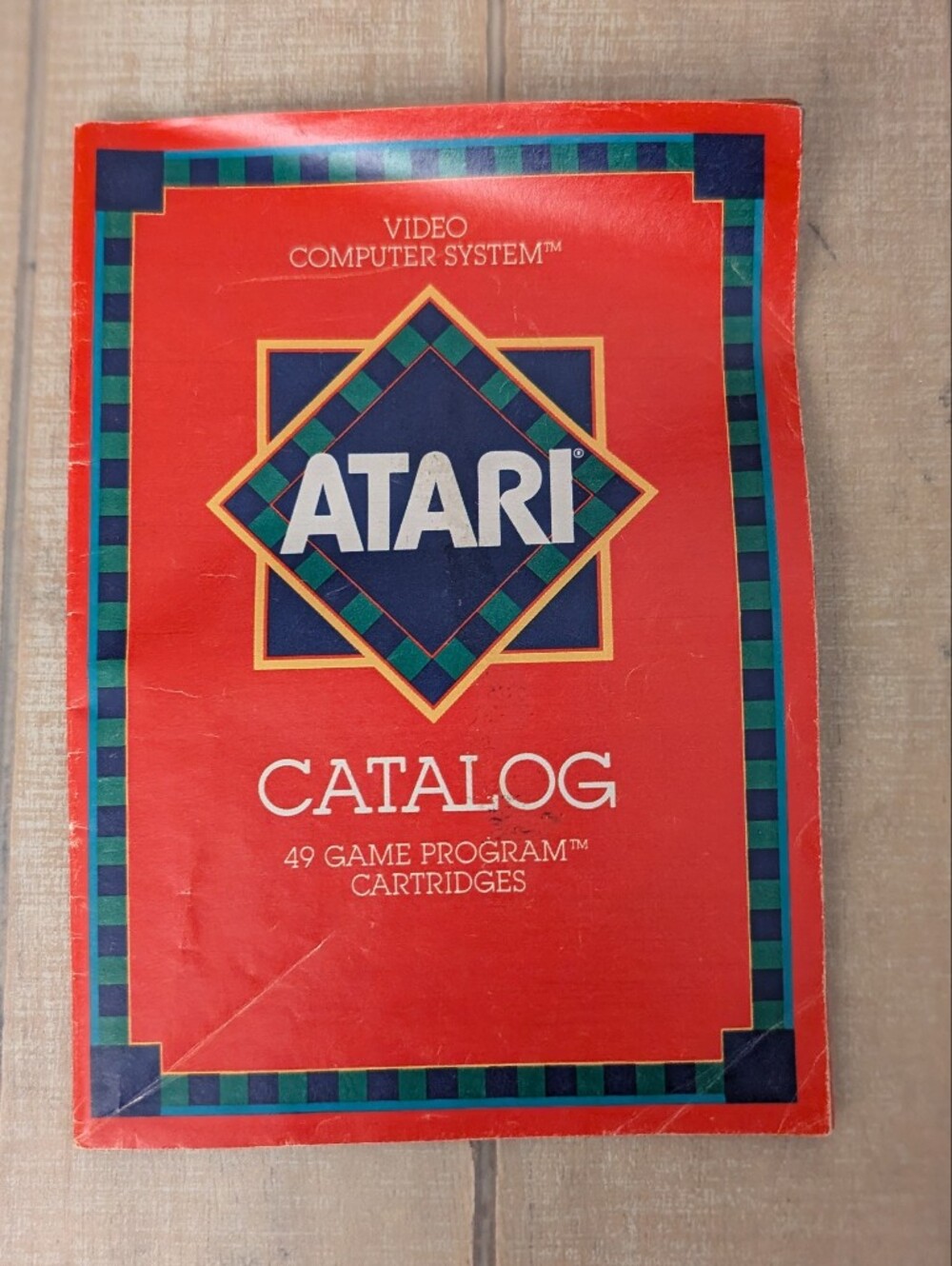 Vintage 1982 Atari Catalog
